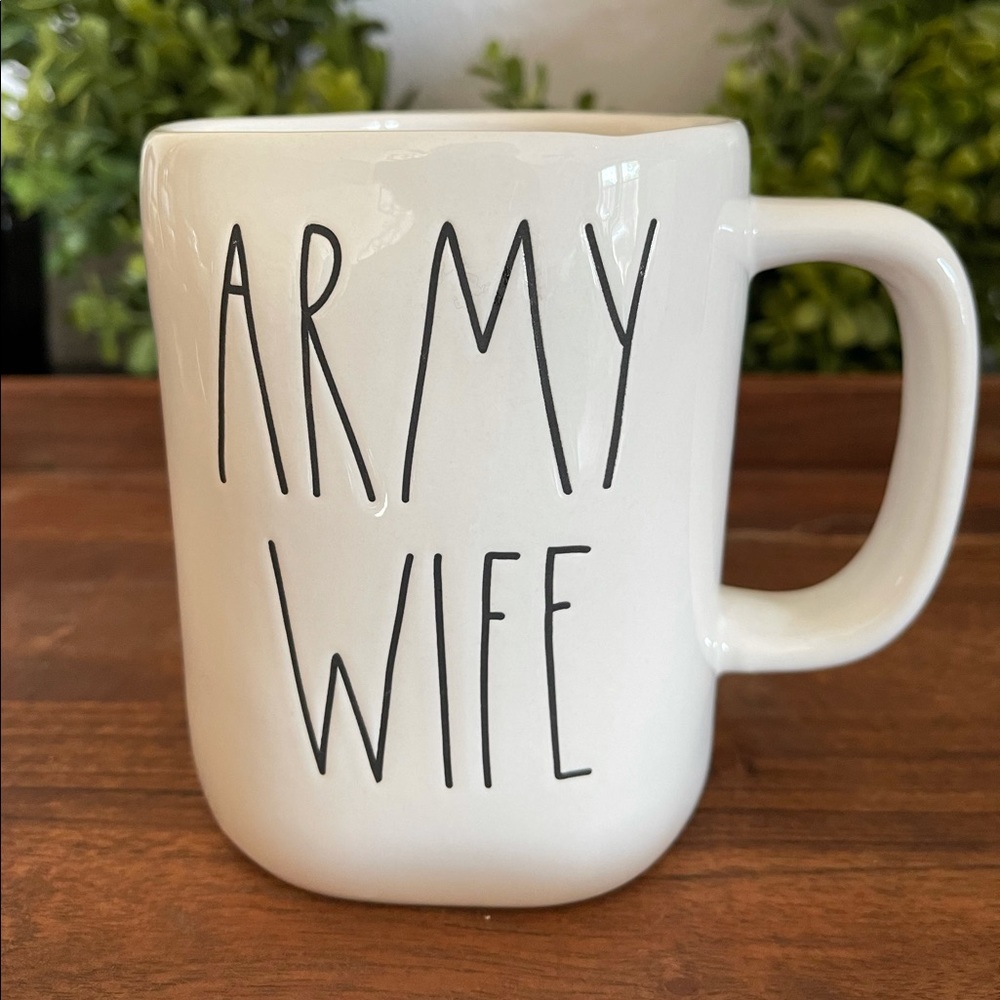 Rae Dunn Mug Army Wife